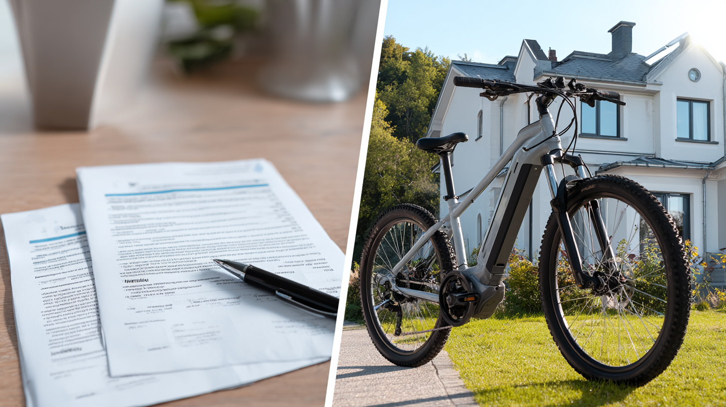 Hausratversicherung oder spezielle E-Bike-Versicherung